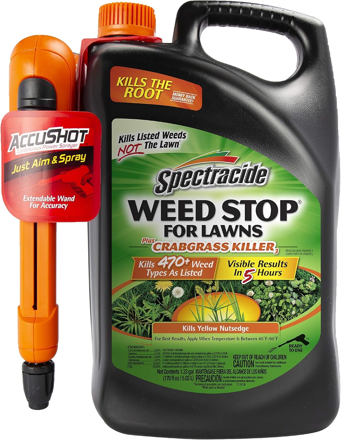 Spectracide Weed Stop For Lawns Plus Crabgrass Killer