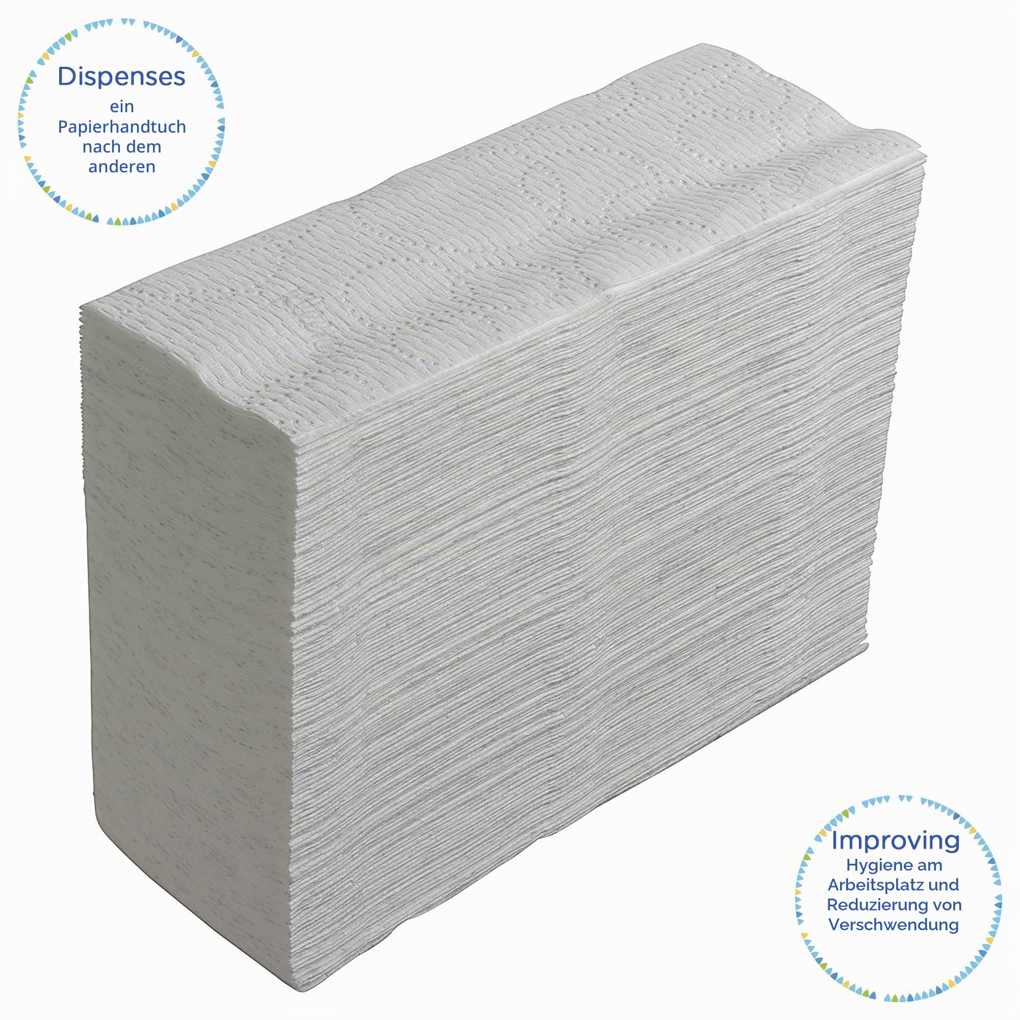 Kleenex Ultra Falt-Handtuchpapier 4633, 2-lagige weiße Einmal-Papierhandtücher, mit FSC-zertifiziertem Papier und Airflex -Technologie, 18 Packungen x 150 (insgesamt 2.700 Papierhandtücher)