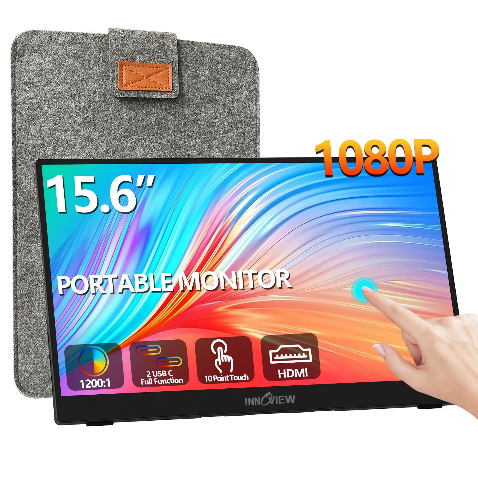 Amazon.com: InnoView 18.5 inch and 15.6 inch Portable Monitors