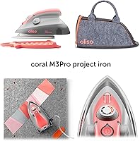 Vista 7 de oliso Bolsa de transporte M3Pro y M2Pro para mini planchas - Se ajusta a la mayoría de las planchas de viaje de tamaño mini, ideal para viajar