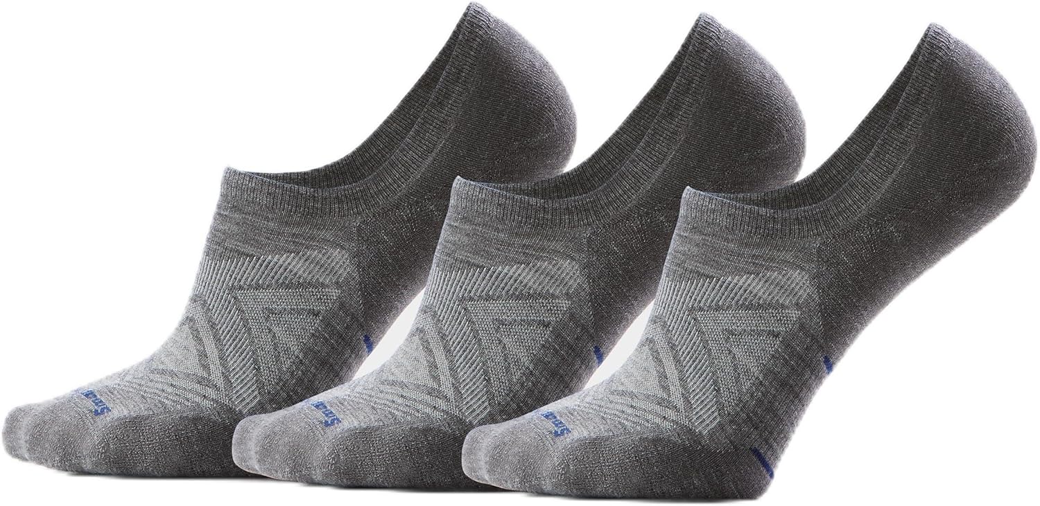 Smartwool Men's Run Targeted Cushion No Show Socks 3-Pack