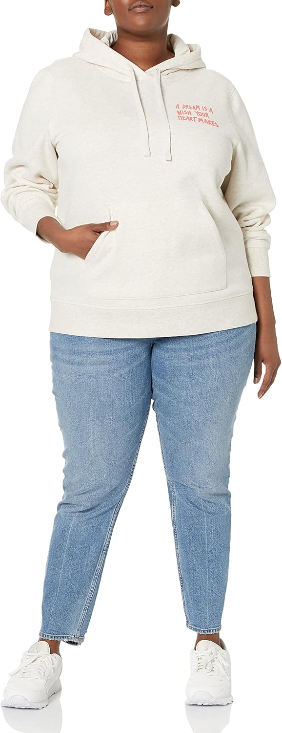 Amazon Essentials Disney | Marvel | Star Wars | Princess Women's Fleece Pullover Hoodie Sweatshirts (Available in Plus Size) - Image 7