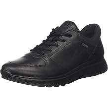 ECCO Mens 2026 Exostride Low GTX Lightweight Waterproof Leather Trainers