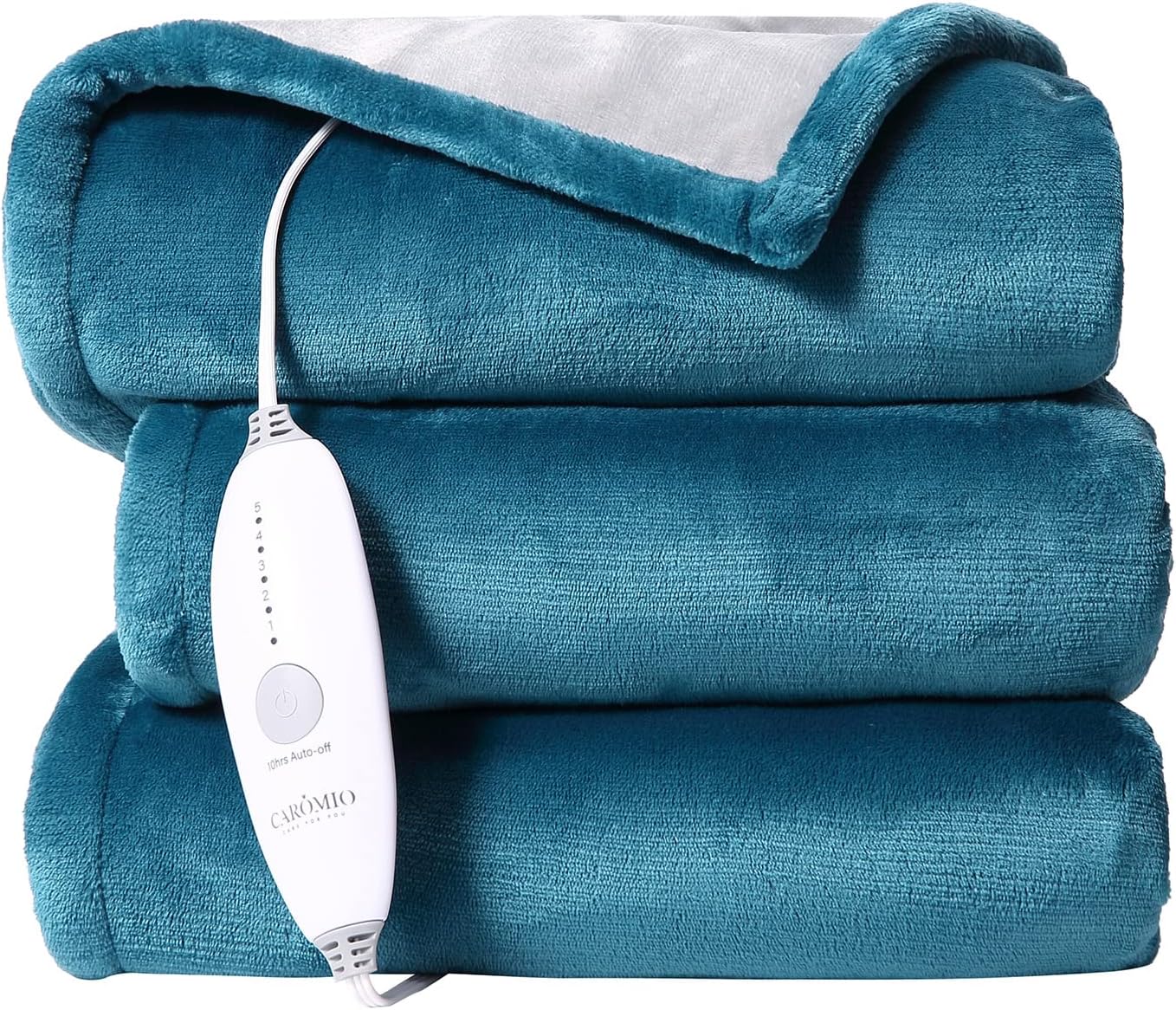 CAROMIO Heated Blanket Electric Blanket Twin Size 62"× 84