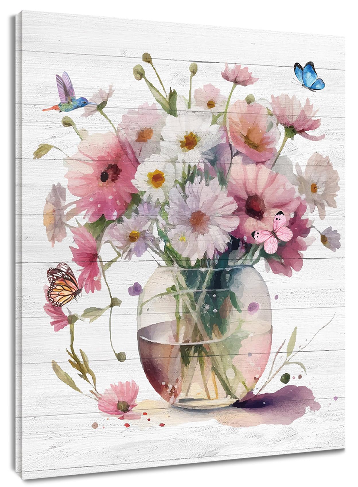 3pcs Black Woman Wall Art Boho Black Girl Sunflower Posters Pictures African American Canvas Prints Fashion Flower Art Paintings For Nordic Minimalist - View #2