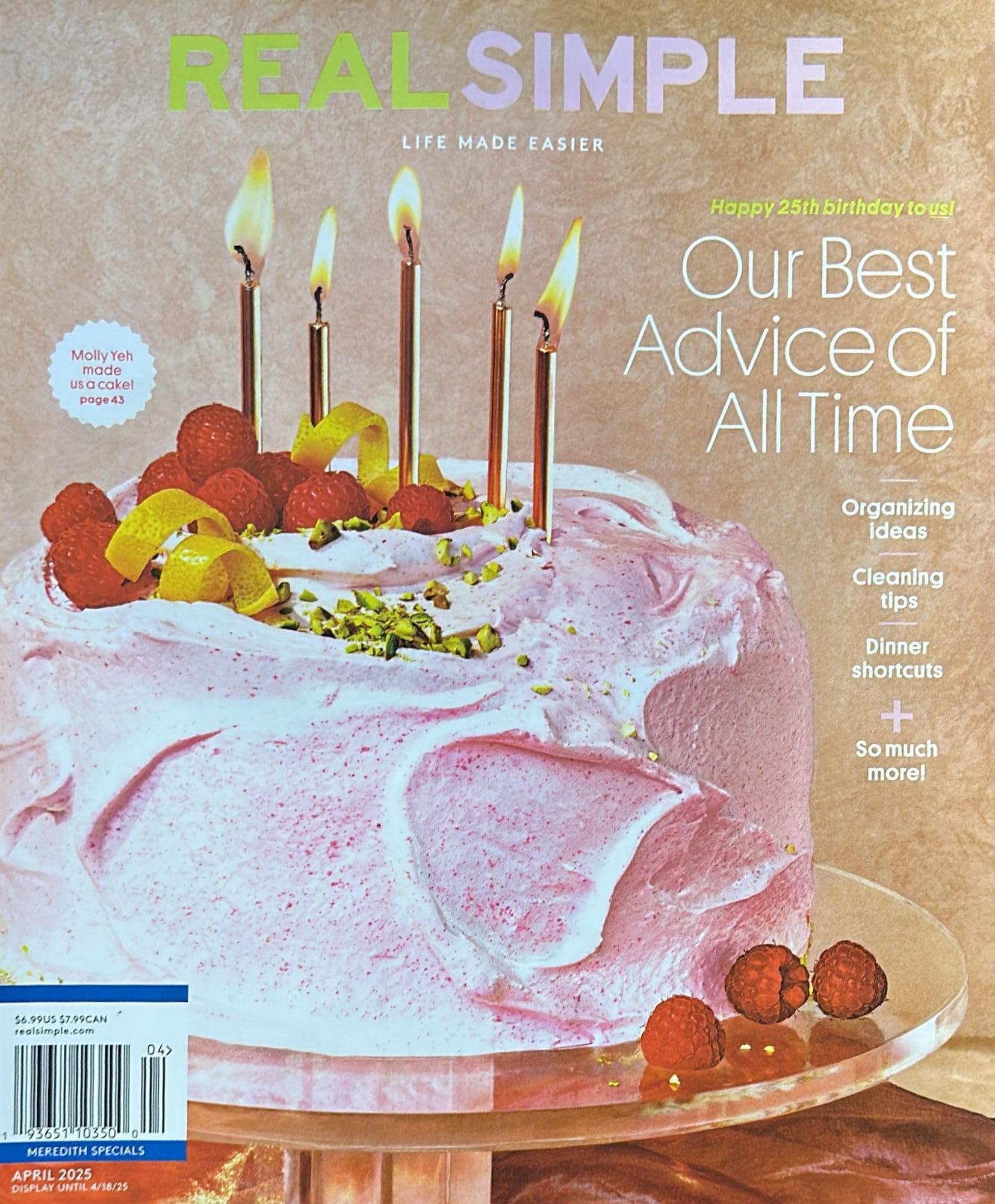 Real Simple Magazine April 2025 Our Best Advice Of All Time