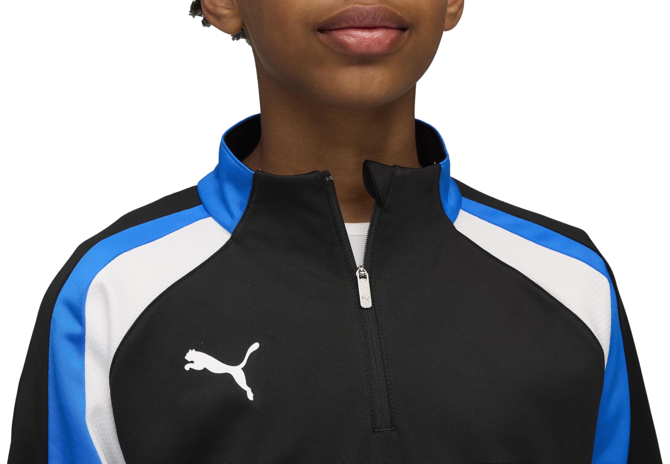 Puma Unisex Kinder Individualliga 1/4 Zip Top Jr T-Shirts