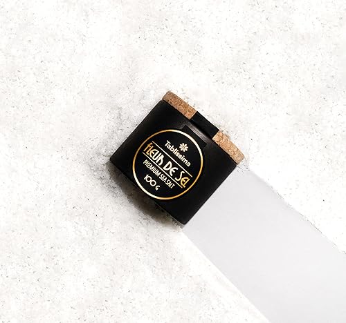 Miniatura 3 de Fleur de Sel - Premium Sea salt from Guerande France - Flaky Sea Salt from the Celtic Sea - Salt Cork box - 3.5 Oz (100g)