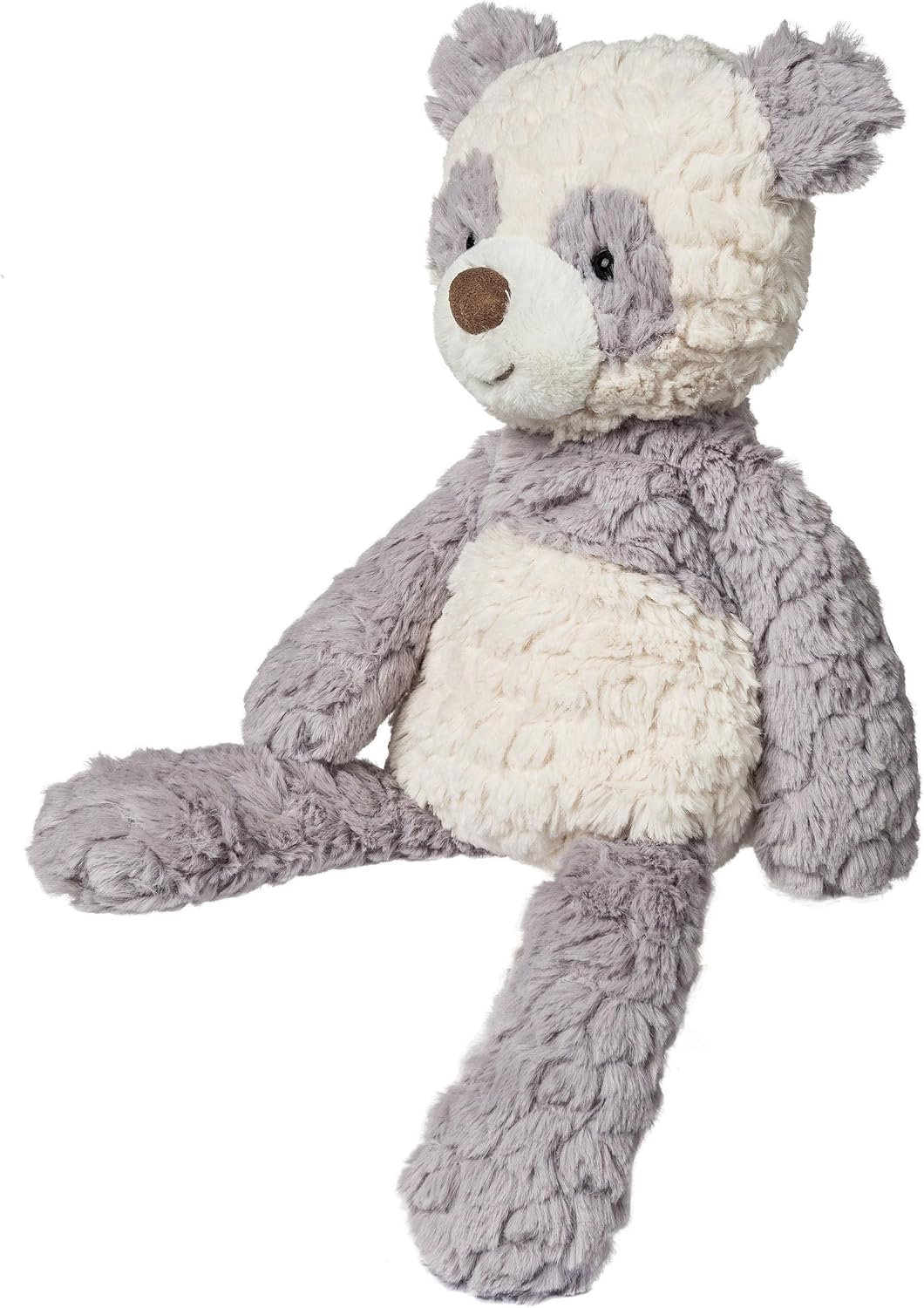 Mary Meyer Teddy Bear - Putty Collection Super Soft Stuffed Animal Plush Classic Toy Plushie, 17" Medium, Grey Shadow Panda Bear