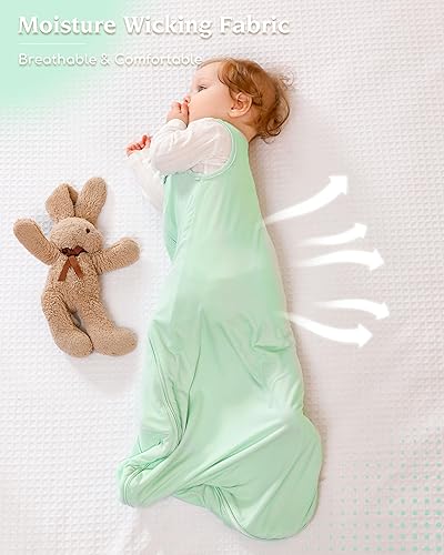 Miniatura 5 de TELIZ Saco de dormir unisex de rayón para bebé y niños pequeños, saco de dormir 0.5 TOG