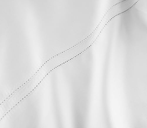 Miniatura 4 de Pure Parima Juego de sábanas de lujo 100% algodón egipcio certificado CEA, fibras extralargas, frescas, transpirables, ultra cómodas, doble