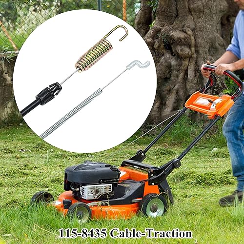 Miniatura 4 de Kimsion Cable de tracción 115-8435 para cortadoras de césped autopropulsadas Toro de 22 pulgadas 20332, 20333, 20334, 20340, 20363, 20372, 20373,
