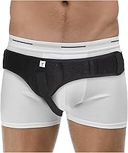 Medically Approved Hernia Belt, Truss, Inguinal Support Left Or Right Side With Removable Hernia Compression Pad Included - Universal Size