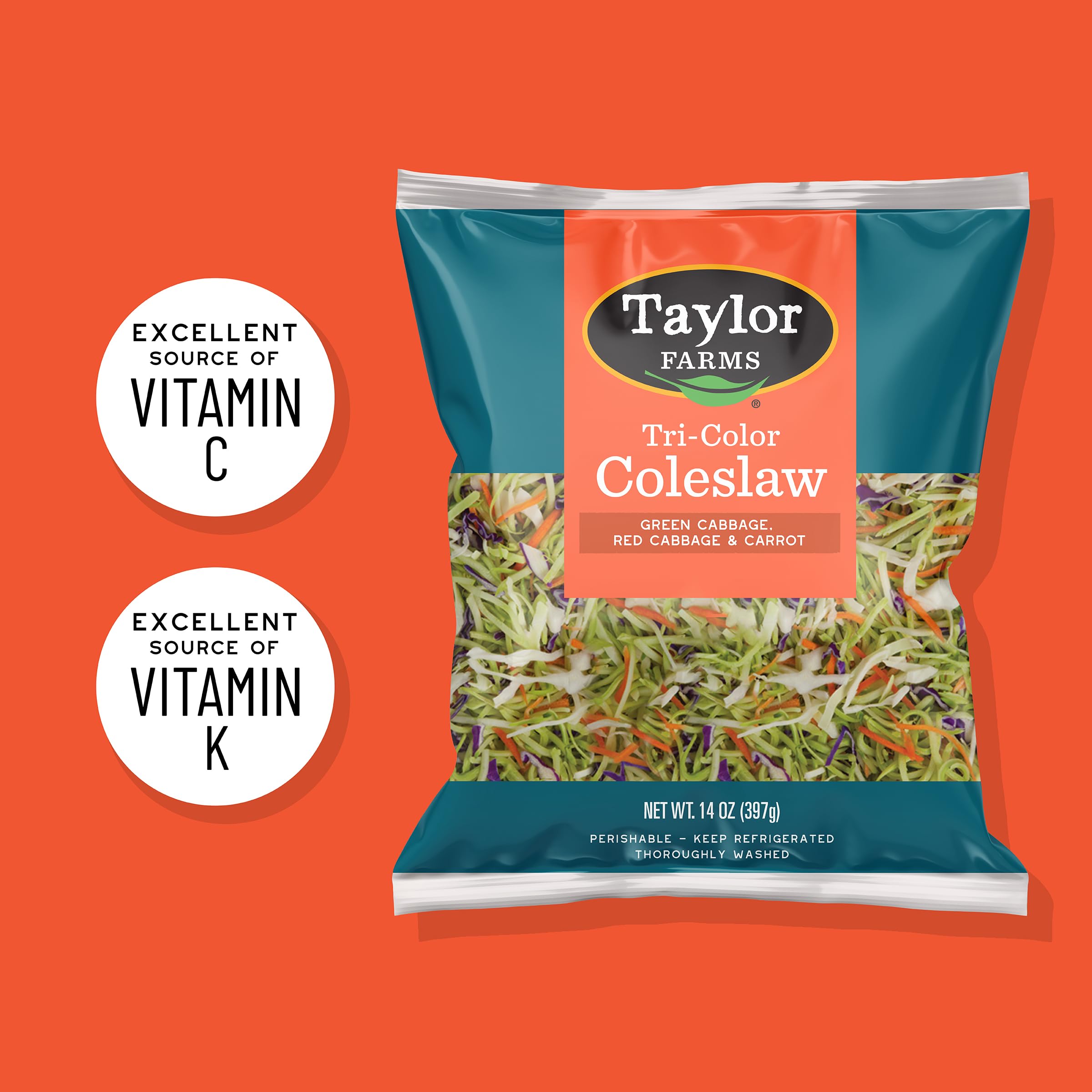 Taylor Farms Coleslaw Kit 14oz — view 6