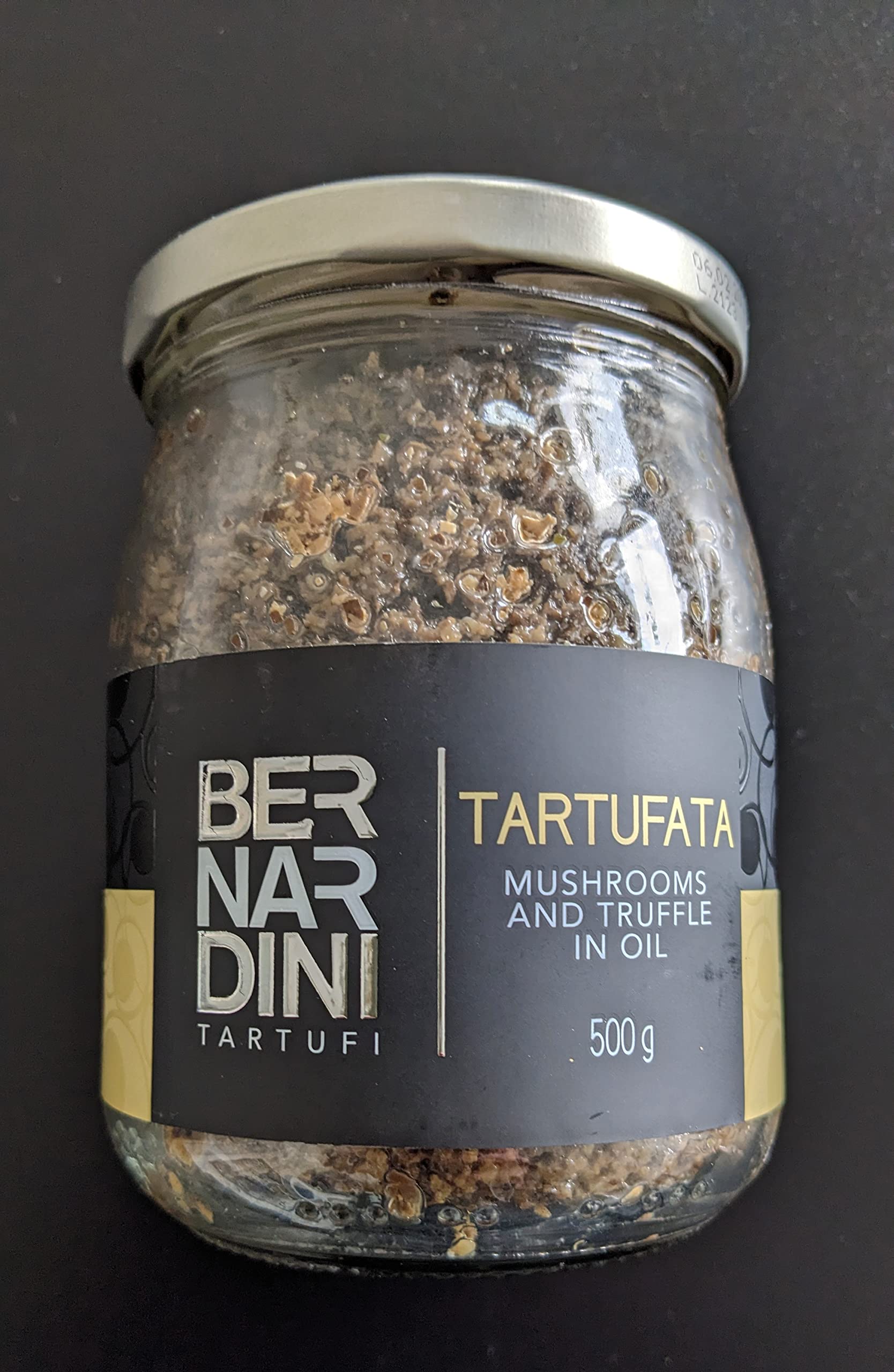 Trüffelsauce mit Sommertrüffel (Tuber aestivum Vitt.) und Pilze 500gr - Bernardini Tartufi