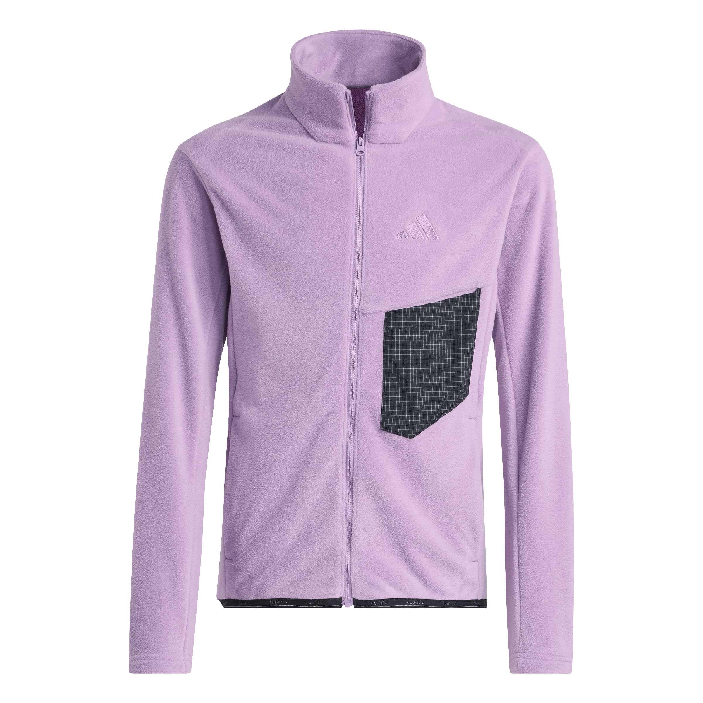 adidas Unisex Kids Terrex Kids Multi Full-Zip Fleece, preloved purple, 11-12 Years