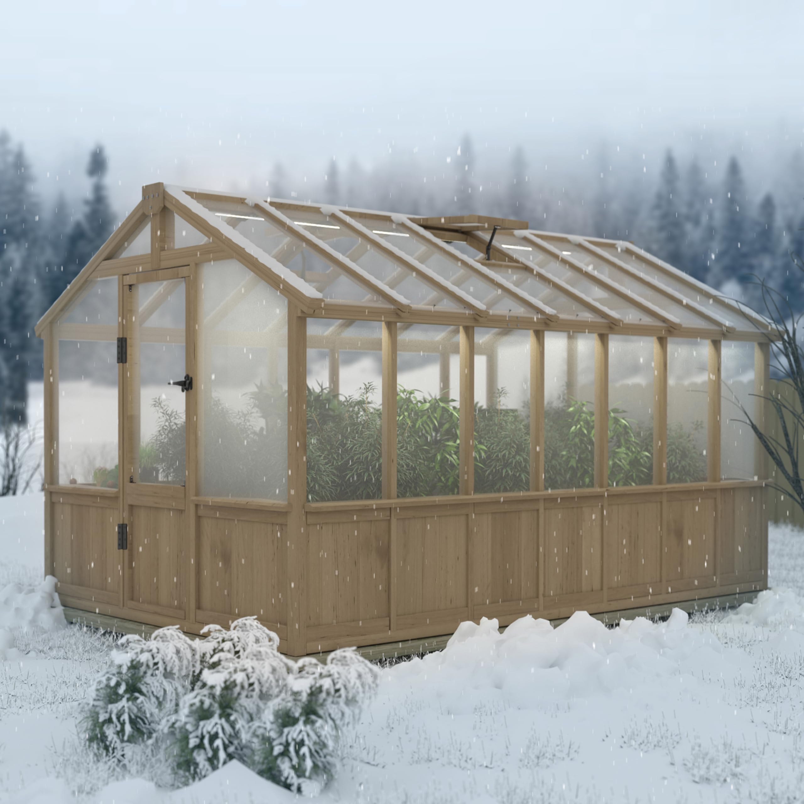 MUPATER 8x14FT Wooden