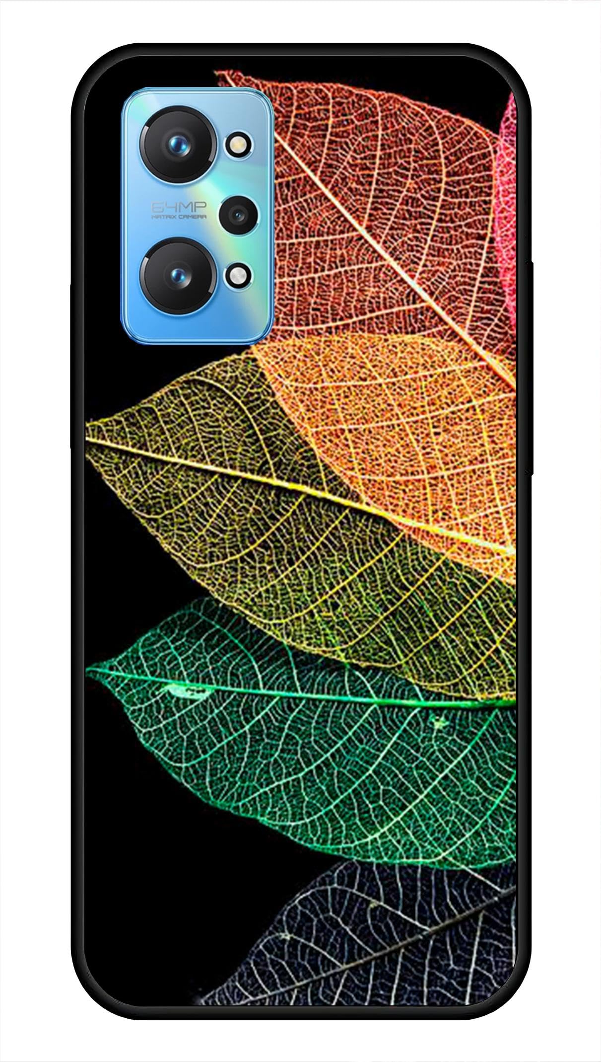 NDCOM for Realme GT Neo 2 / Realme GT Neo 3T / REALME GT 2 Back Cover Colorful Leaf Printed Metal Case (B0BG6D1RQG) Amazon Price History, Amazon Price Tracker