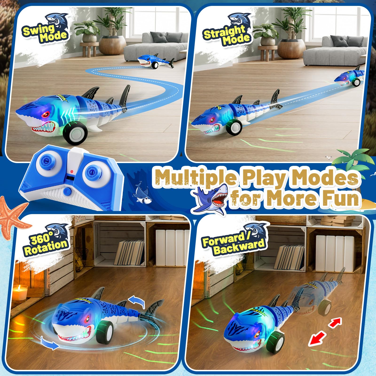 Afstandsbediening Flying Fish Toy Shark Clownfish Elektrische Opblaasbare Flying Fish Afstandsbediening Speelgoed