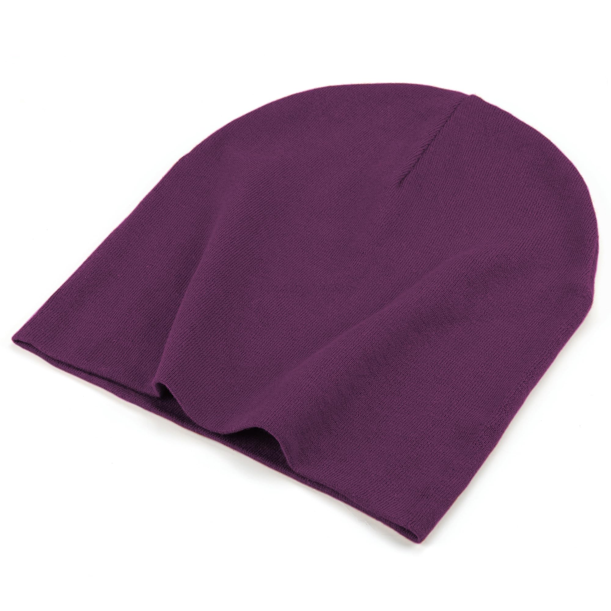 choshion Thin 100% Cotton Fine-Knit Beanie Hat-Lightweight Ultra Soft Slouchy Daily Cuffed Beanies Hats Chemo Skull Cap — view 14
