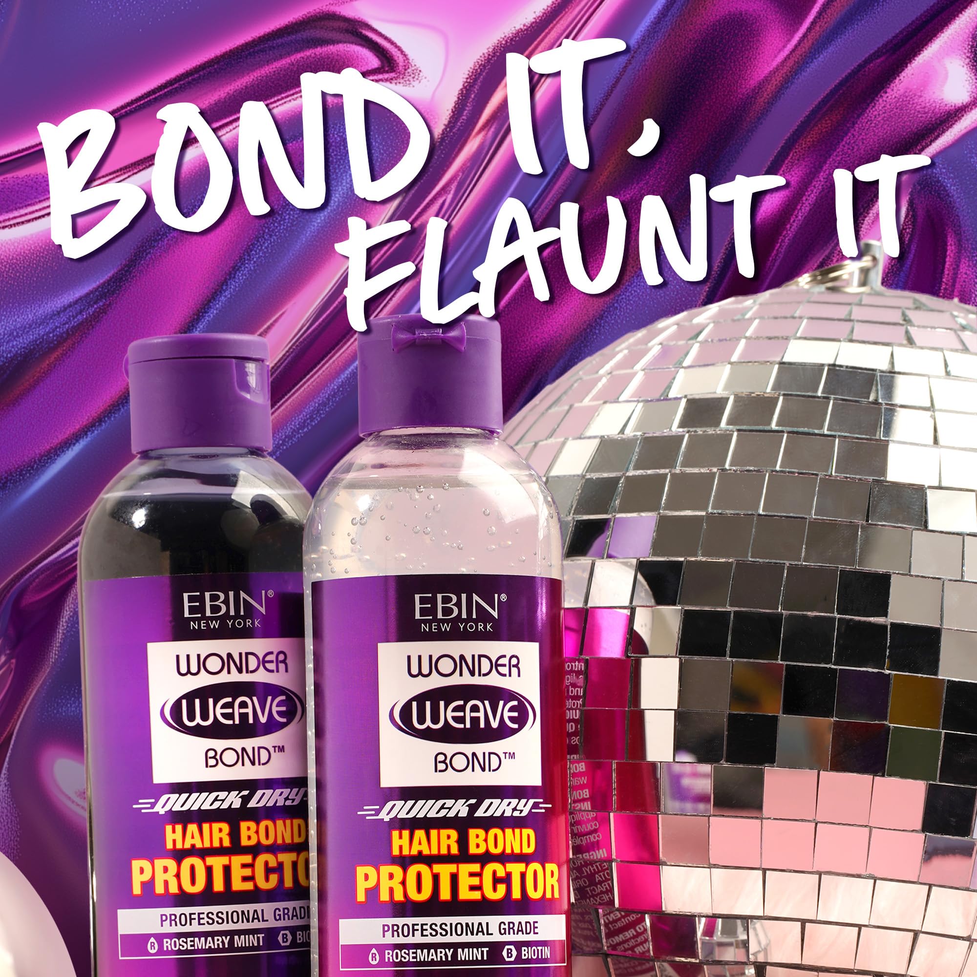 Wonder Weave Bond Hair Bond Protector - Black 8.5 fl.oz(250ML), Purple, 250 ml (Pack of 1) - Image 4