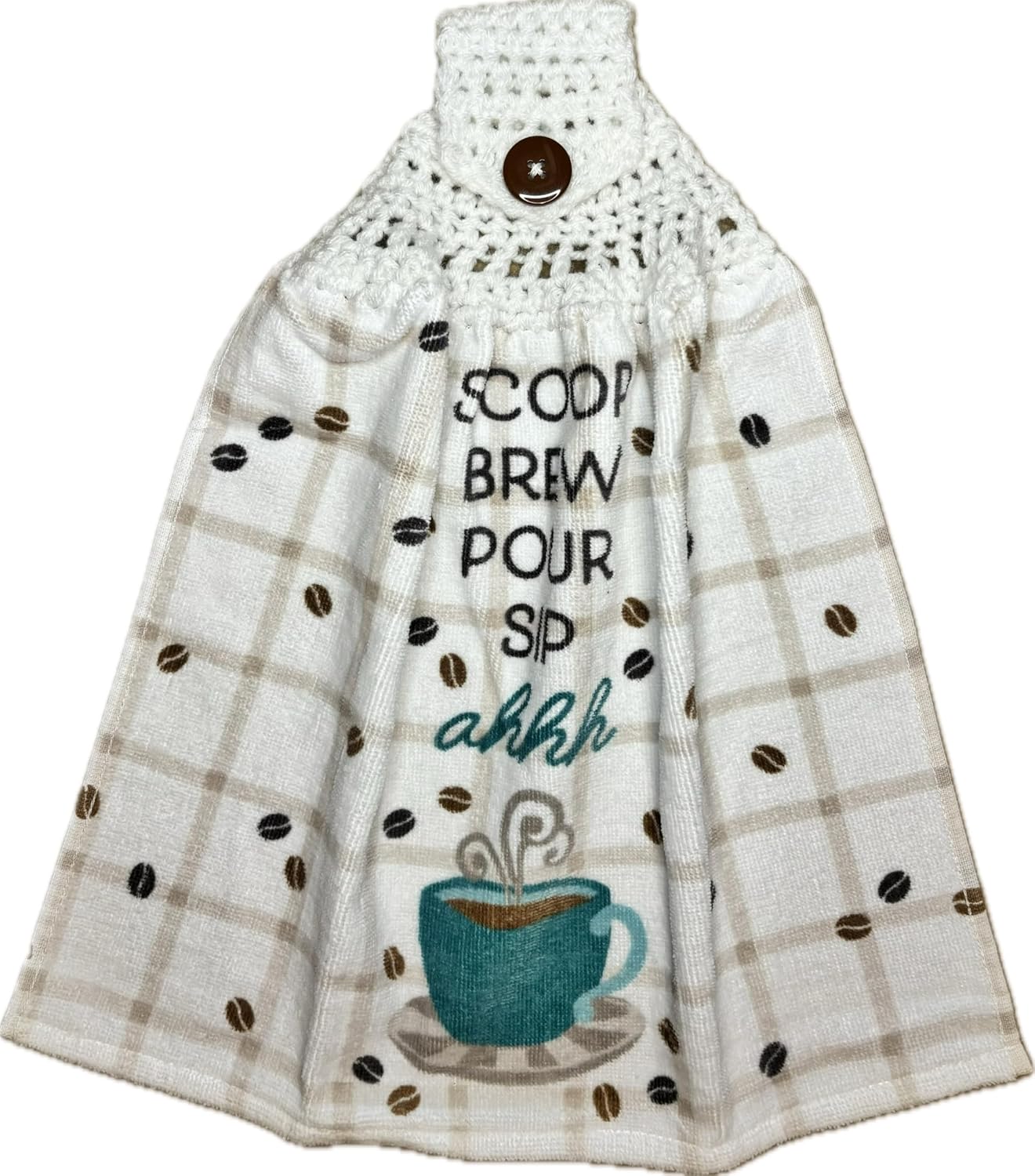 Handmade Crochet Top Towels made from 100 Cotton Terry