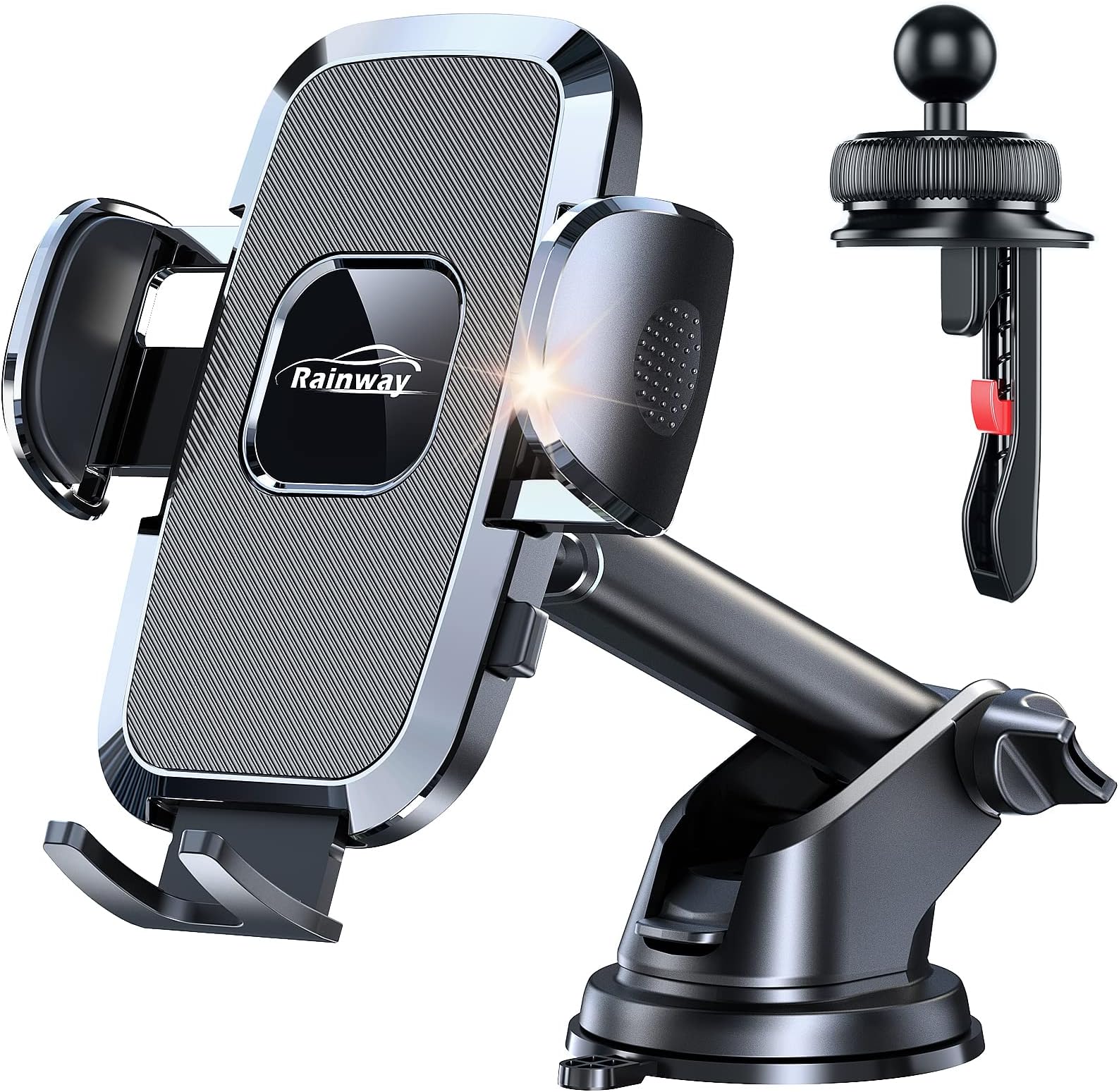 Rainway Phone Holder for Cars, Strong Suction Car Phone Holder for