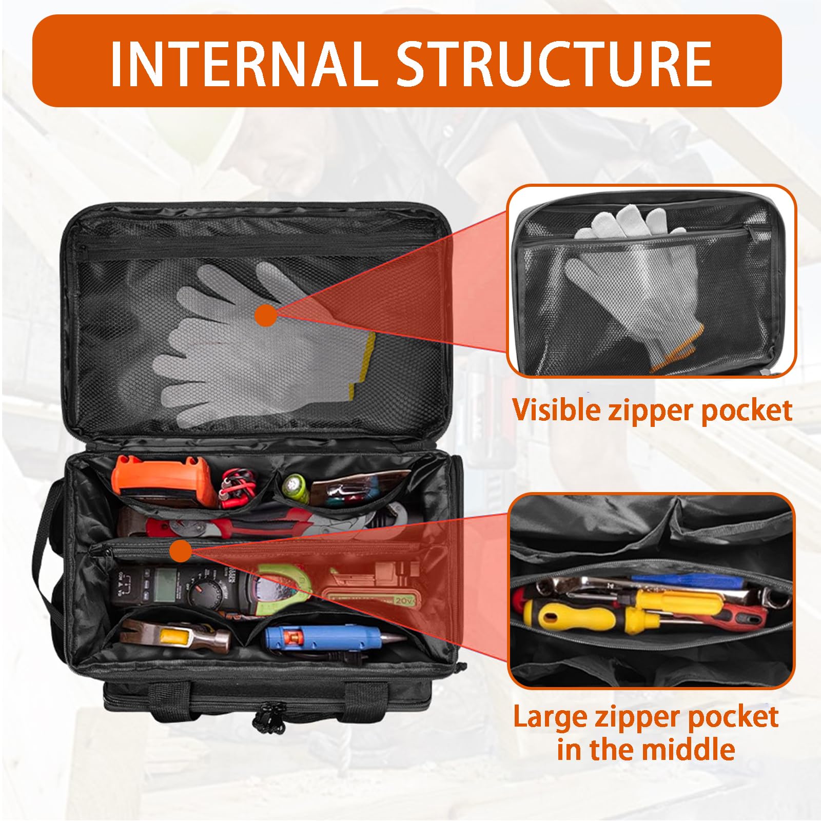 BEIYUANYA Portable Tool Bag - Image 3
