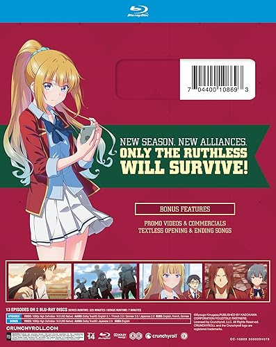 Miniatura 2 de Classroom of the Elite Season 2 Blu-ray