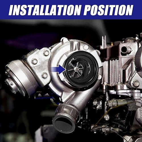 Miniatura 8 de X AUTOHAUX Adaptador de pila de velocidad de Bellmouth de aluminio con cuello de 2.5 pulgadas, entrada de aire, bocina turbo entrada de aire,