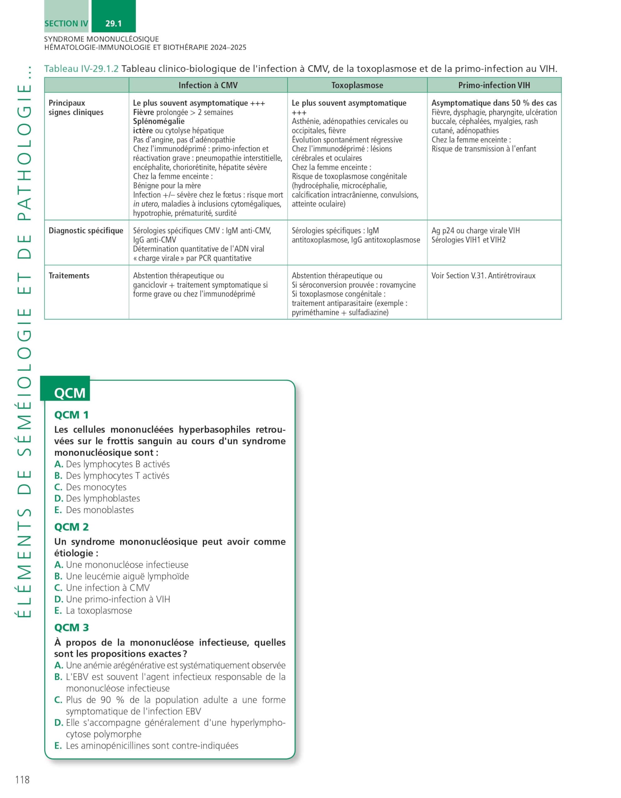 Hématologie-immunologie et biothérapie: L'enseignement en fiches
