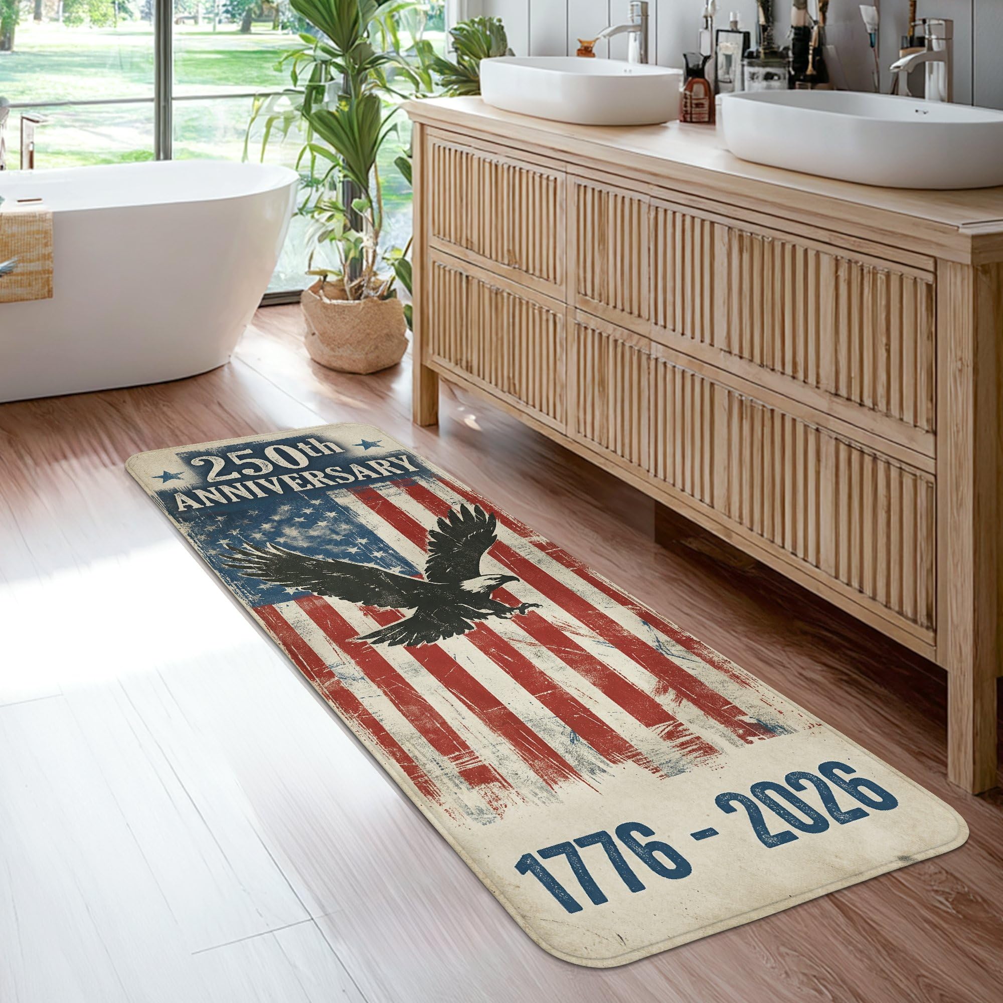 Tapis de couloir résistant aux taches Aigle doux lavable
