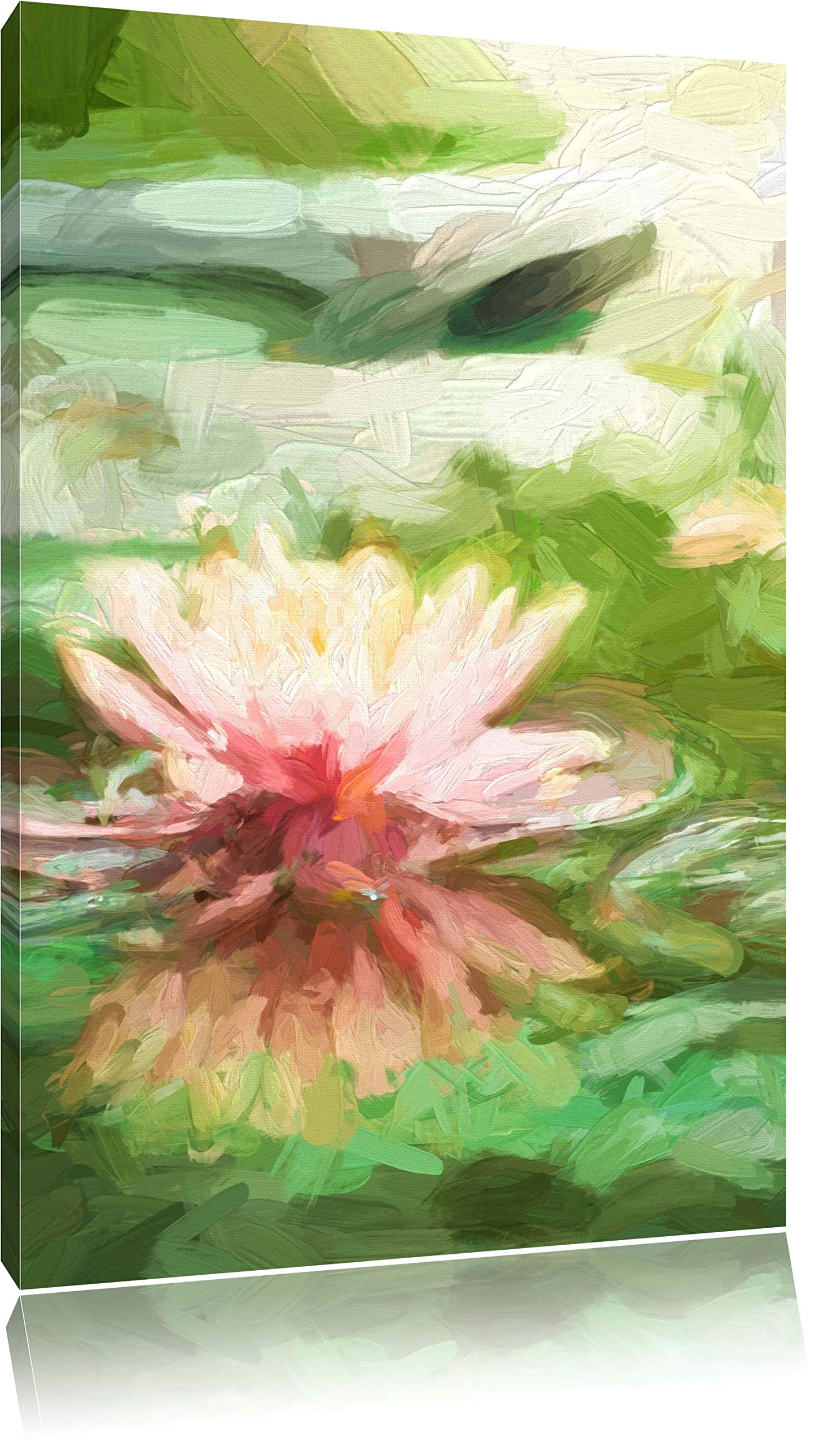 Stampa Su Tela 140x70 Cm Tulup - Quadro Murale Elegante E Contemporaneo Fiori Di Campo 94928412