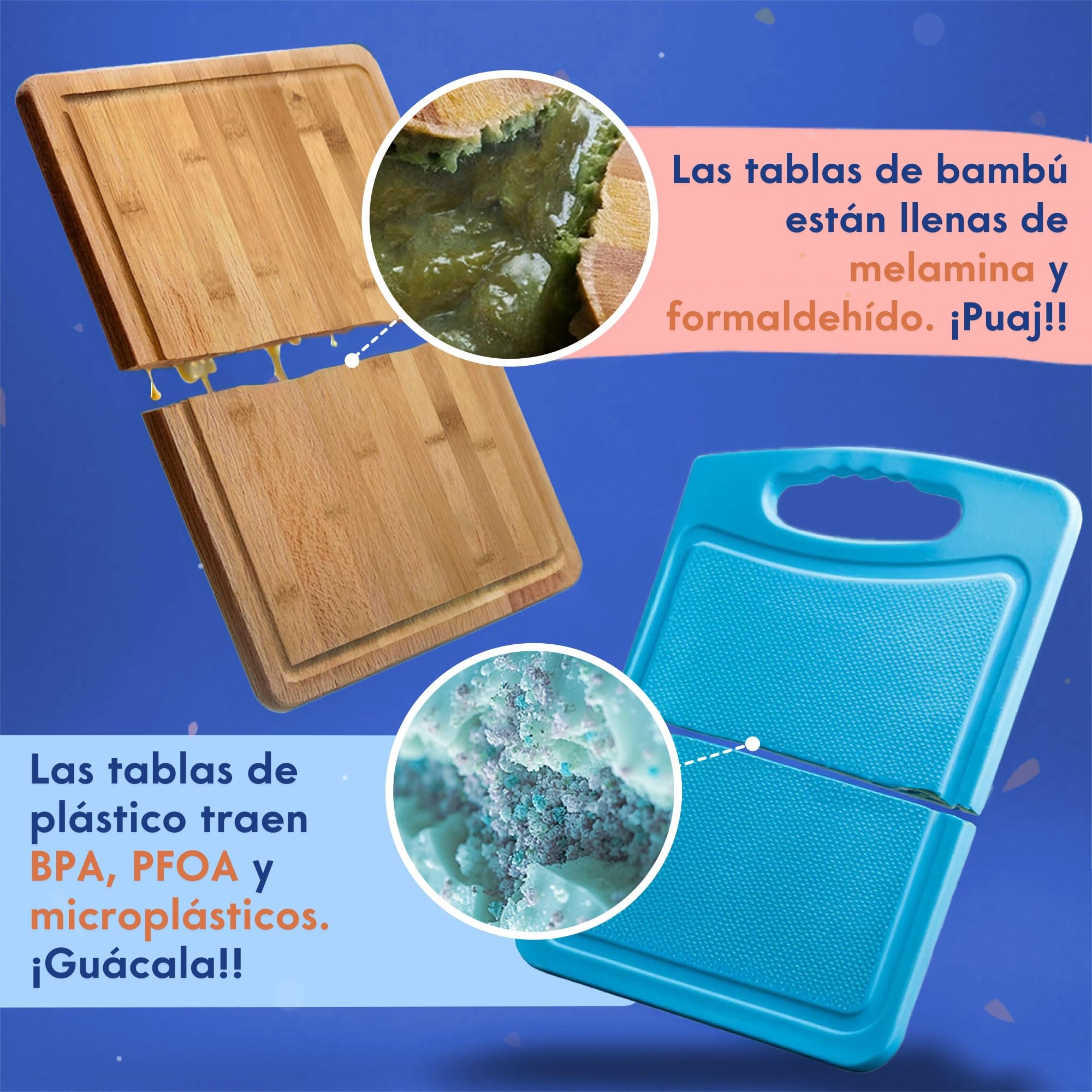 Ziruma Tabla de Cortar de Madera de Acacia FSC — Sin Aceite Mineral ni PFAS, Tratada con Cera de Abeja, Aceite de Lino y Limón — 40 × 28 × 2,5 cm