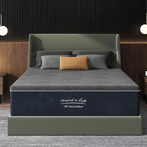 Miniatura 11 de Colchón King de 14 pulgadas de Espuma Viscoelástica Medio con Gel Refrescante de Té Verde, Certificado CertiPUR-US, Transpirable y de Soporte Azul