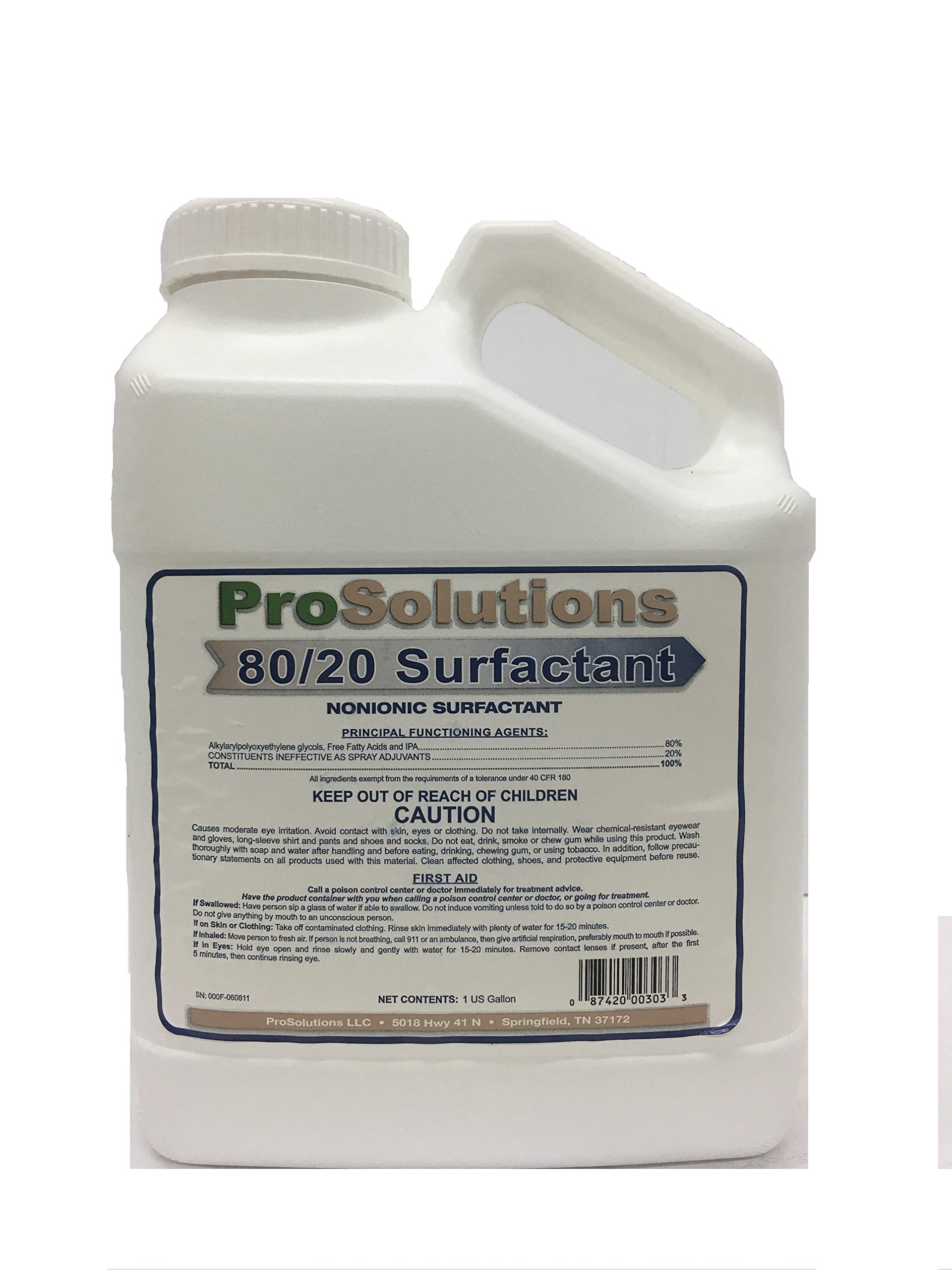 80/20 Nonionic Surfactant (TopSurf, Sticker)