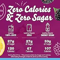 Vista 7 de Crystal Light - Potenciador líquido de limonada de mora, 1.62 onzas (paquete de 12)