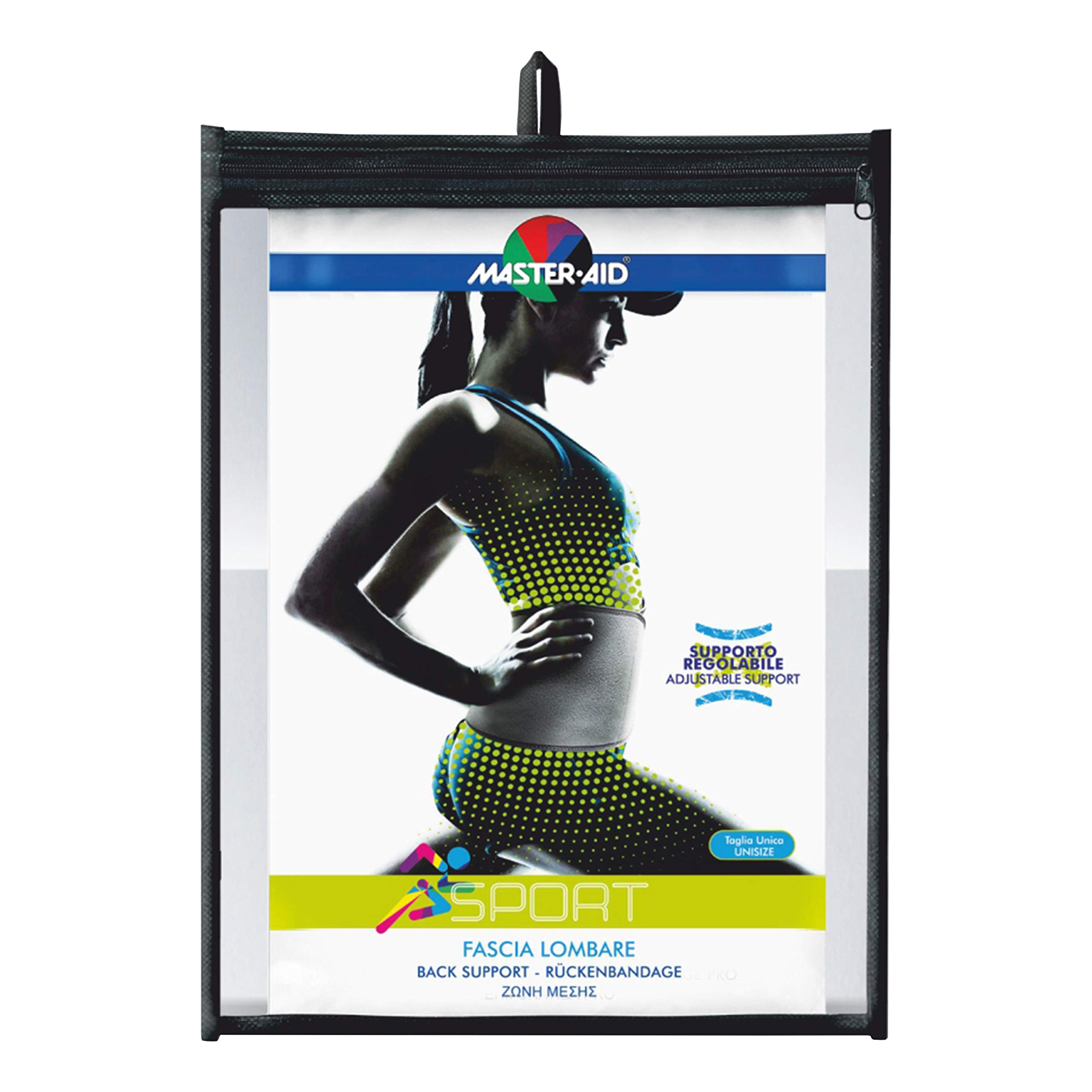 MASTER AID SPORT Fascia Lombare - 1 Pz