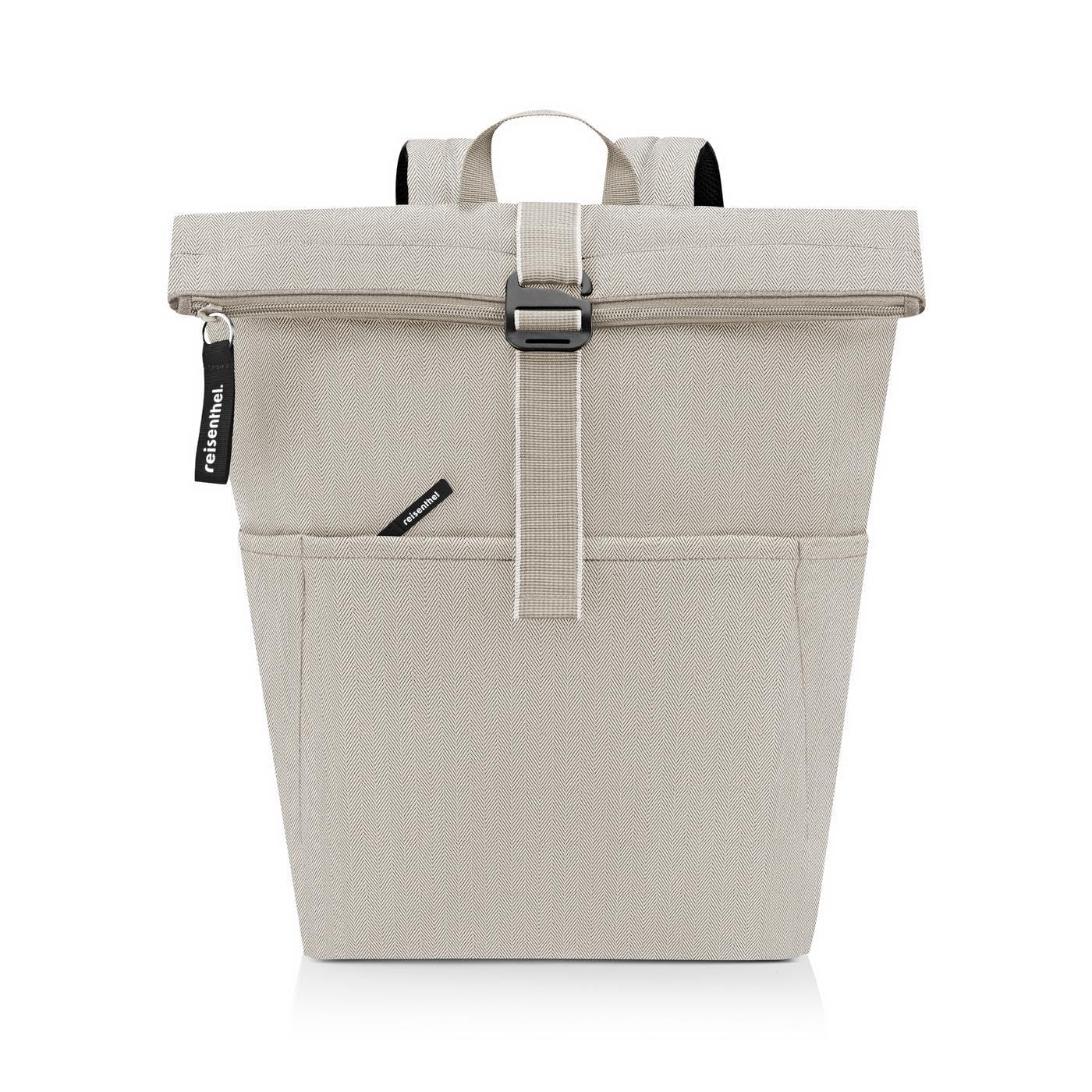 Reisenthel EK6049 ROLLTOP BACKPACK HERRINGBONE SAND Gym Bag Women's HERRINGBONE SAND Size Unica