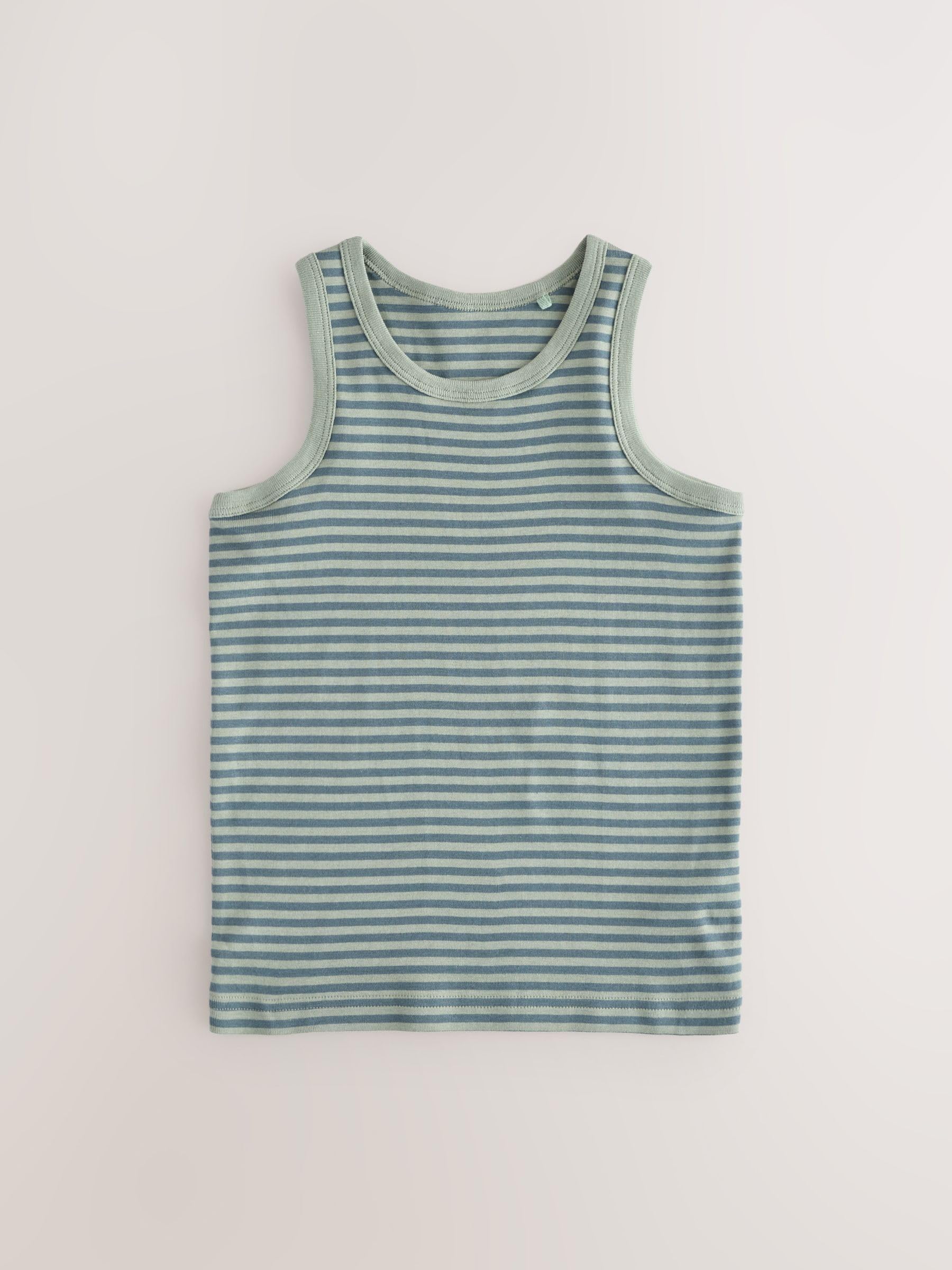 NEXT Garçon Débardeur 100% Coton, Lot de 5