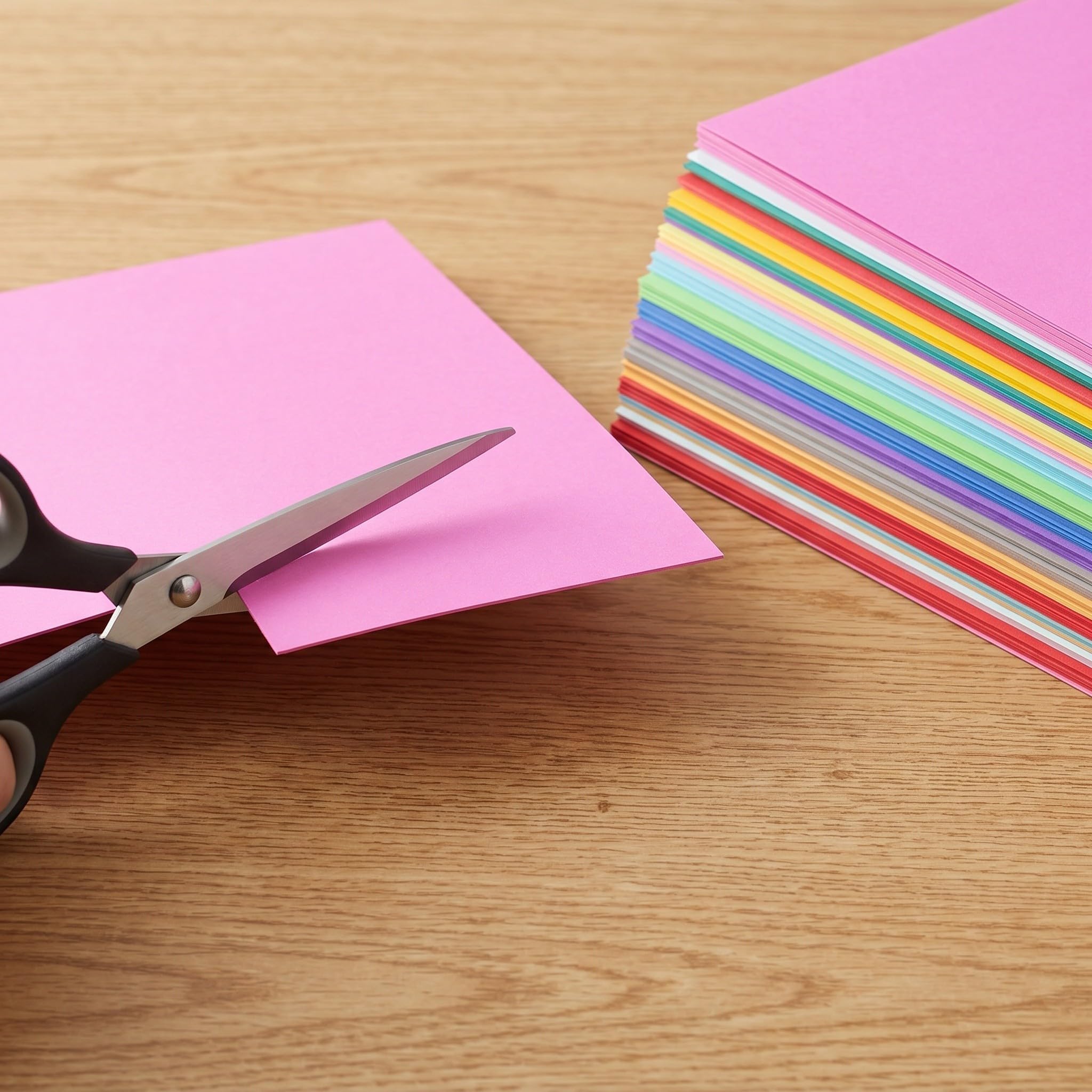 120 Stück A4 Origami Kartonpapier aus Mattem Papier Schmutz und Verhindert Papierreste für Kreative Unterrichtsstunden und Bastelprojekte Zufällige Farbe