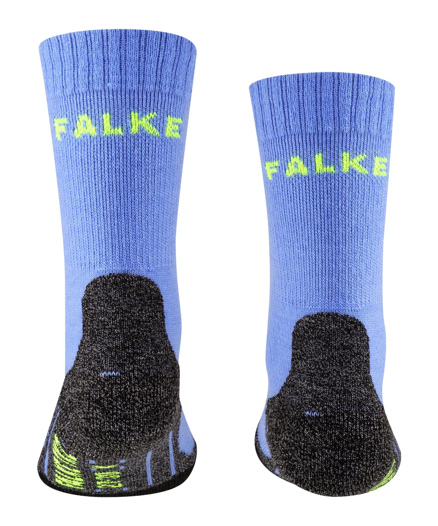 FALKE TK2 K So laine 1 paire, Chaussettes de randonnée Mixte enfant, Bleu Blue Note 6545, 27-30