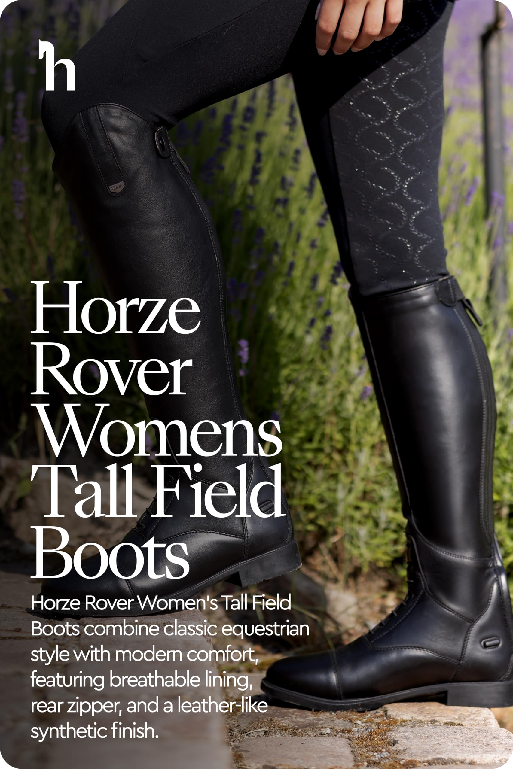 Botas Altas con Cordones Horze Rover