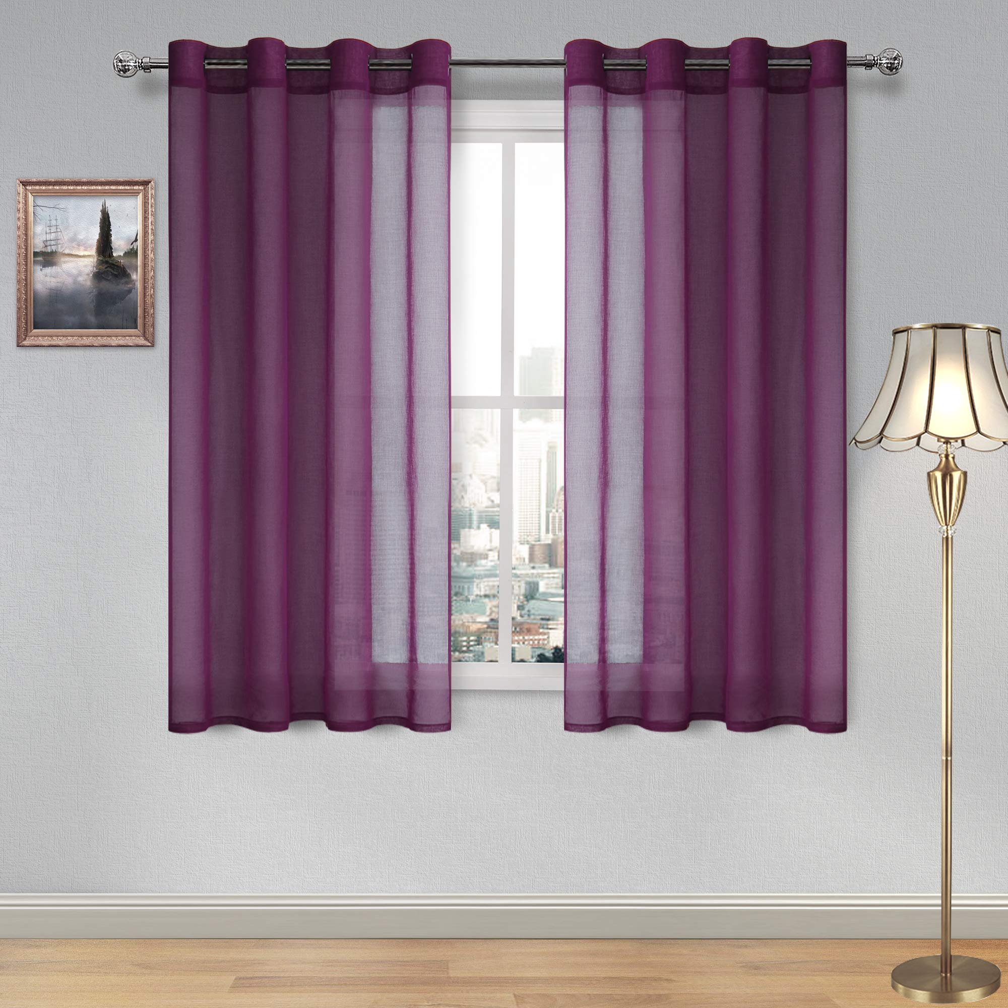 Purple Kitchen Curtains Curtains & Drapes