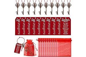 Christmas Santa Key Ornament