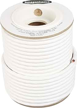 Amazon Basics 14-Gauge Audio Speaker Wire Cable - 99.9% Oxygen-Free Copper, 100 Feet