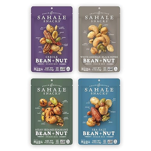 Sahale Snacks Assian Sea Salt Bean - Botana con sal de mar