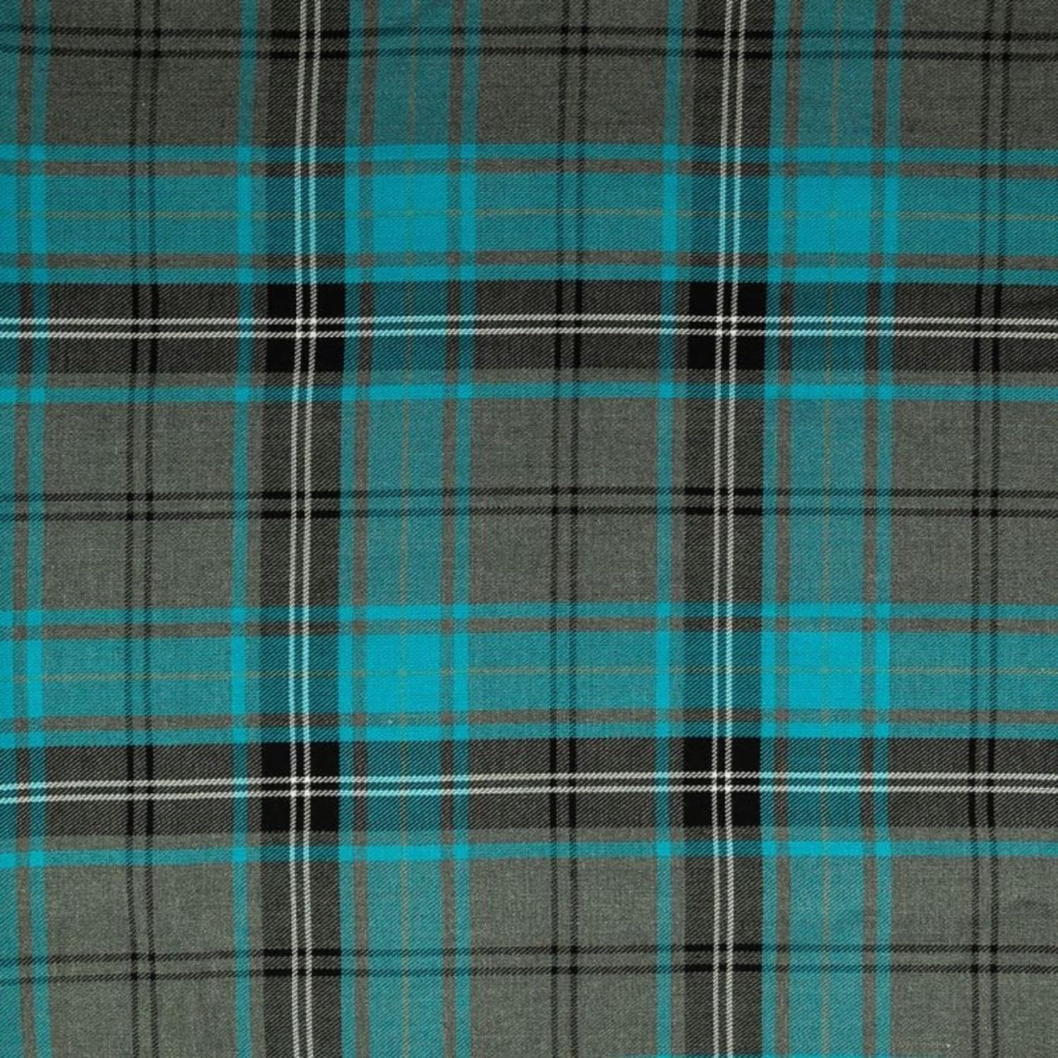 Classic Home Store Made To Order Tartan Runner 72x13 Table Linen Check Cover Blue Tartan