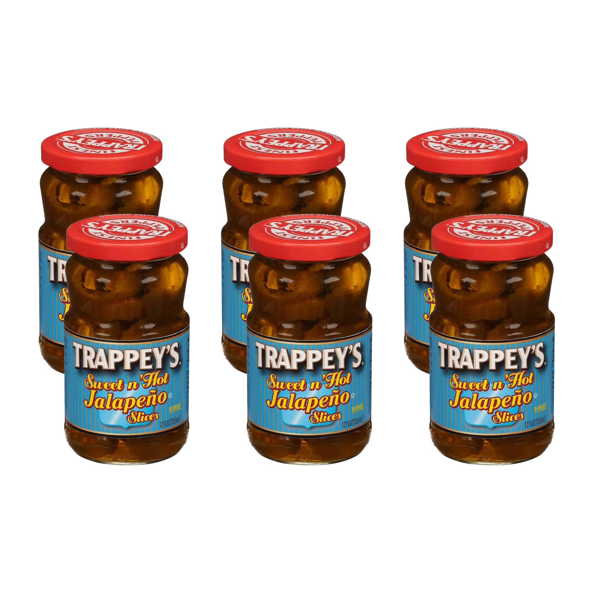 Amazon.com : Trappey's Sweet N' Hot Jalapeno Slices 12oz Jar (Pack