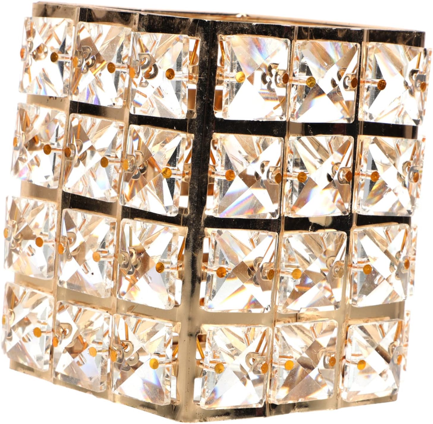 Gadpiparty Ceiling Lamp Shade Accessory Crystal Craft Lampshade for Home Lighting Decor
